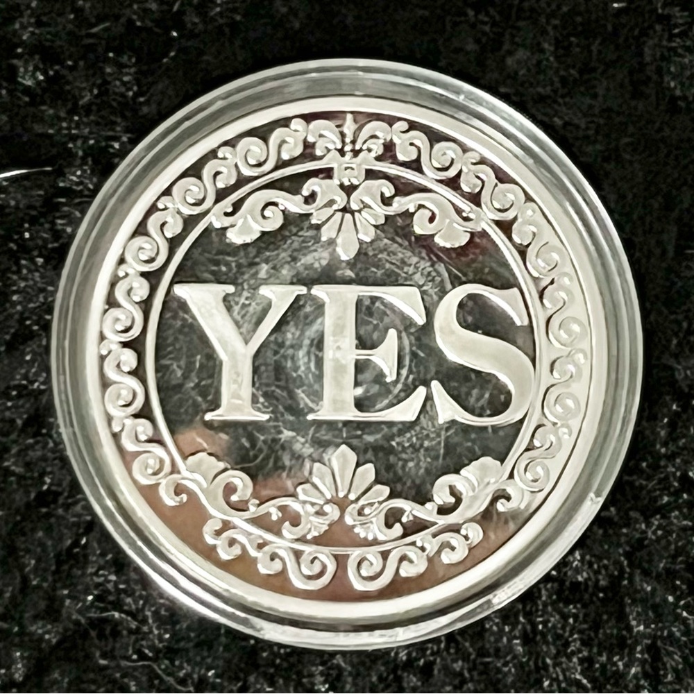 Yes No Challenge Coin